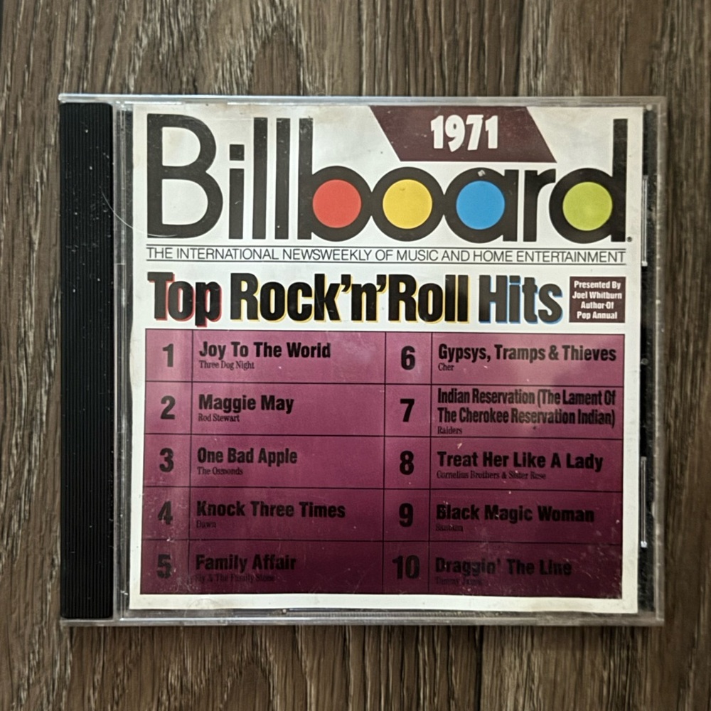 Billboard Top Rock 'n' Roll Hits 1971 CD